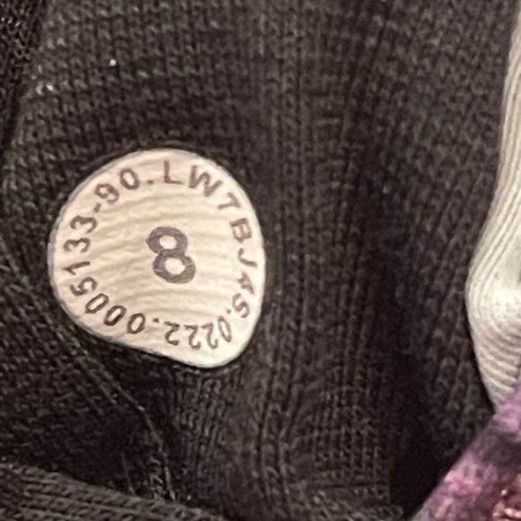 lululemon wunder train high rise shorts 6in size 8 vivid floral tone multi - Picture 8 of 14